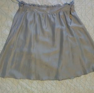 Silk Burberry skirt